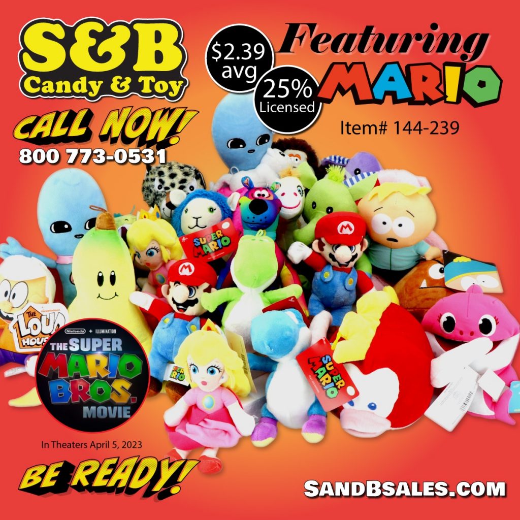 S&B Candy & Toy CoSt. Louis Game Co. 18007730531